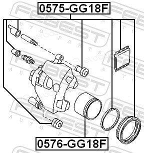 Febest 0575-GG18F