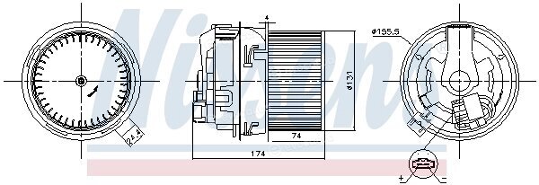 Nissens 87593