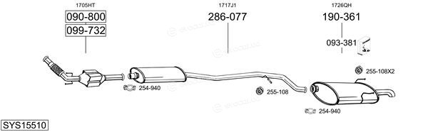 Bosal SYS15510