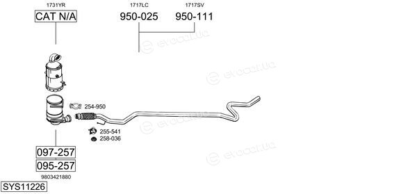 Bosal SYS11226