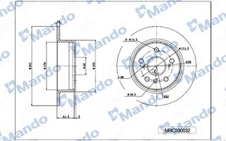 Mando MBC030032