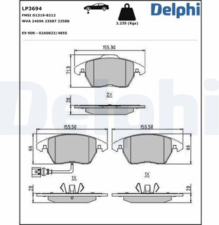 Delphi LP3694