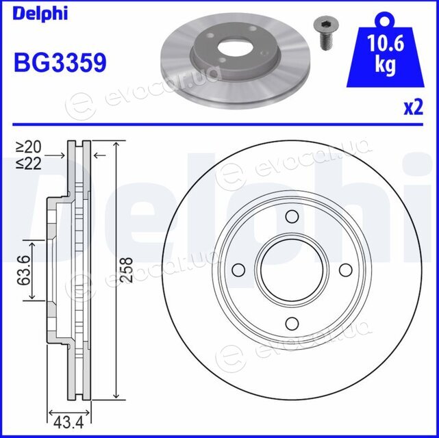 Delphi BG3359