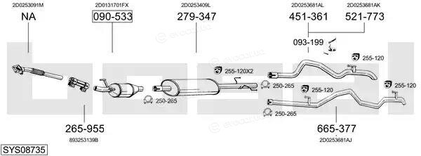 Bosal SYS08735