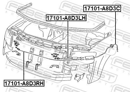 Febest 17101-A8D3C