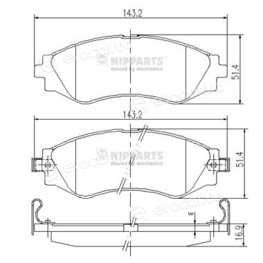 Nipparts J3600902