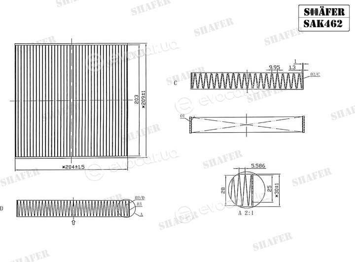 Shafer SAK462