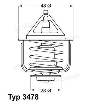 Wahler / BorgWarner 3478.82D