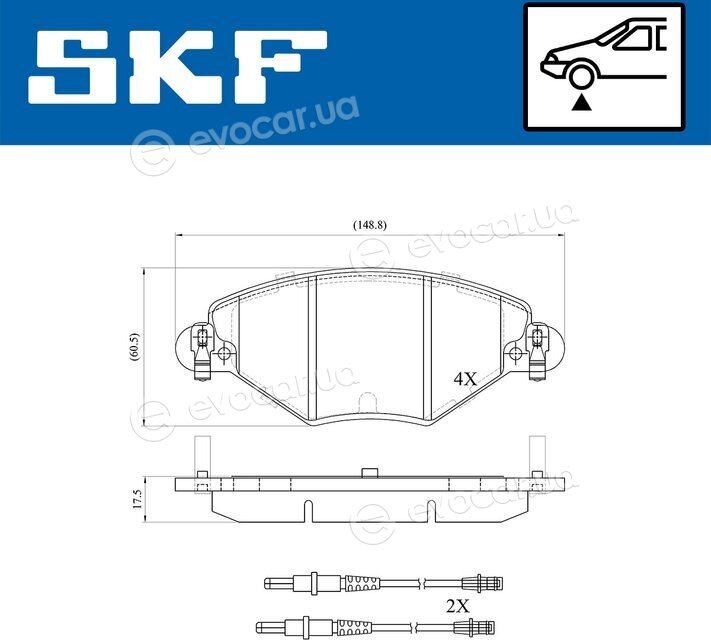 SKF VKBP 80463 E