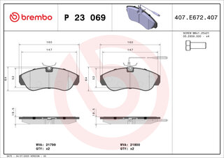 Brembo P 23 069
