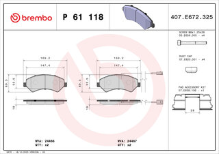 Brembo P 61 118