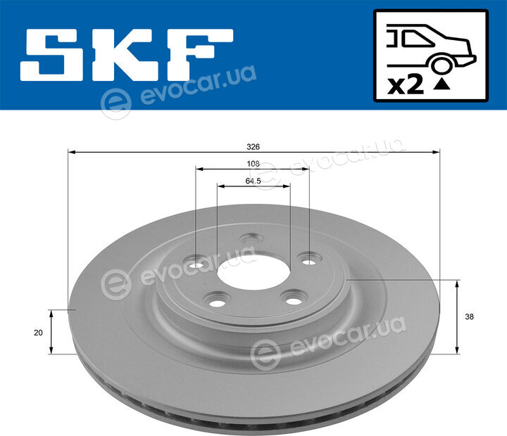 SKF VKBD 90327 V2