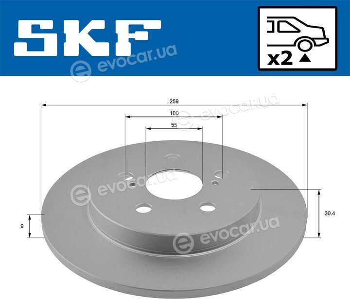 SKF VKBD 90435 S2