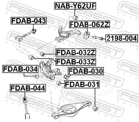 Febest FDAB-030