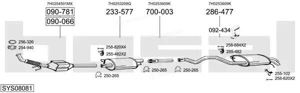 Bosal SYS08081