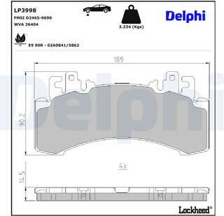 Delphi LP3998