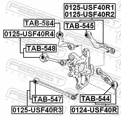 Febest 0124-USF40R