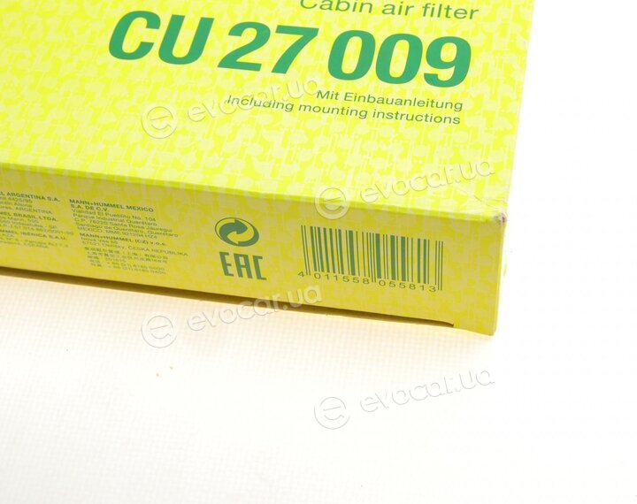 Mann CU 27 009