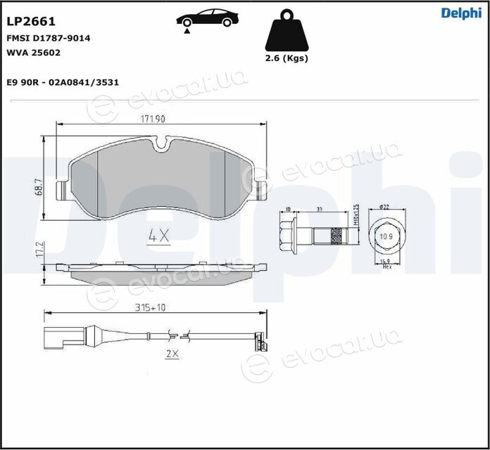 Delphi LP2661