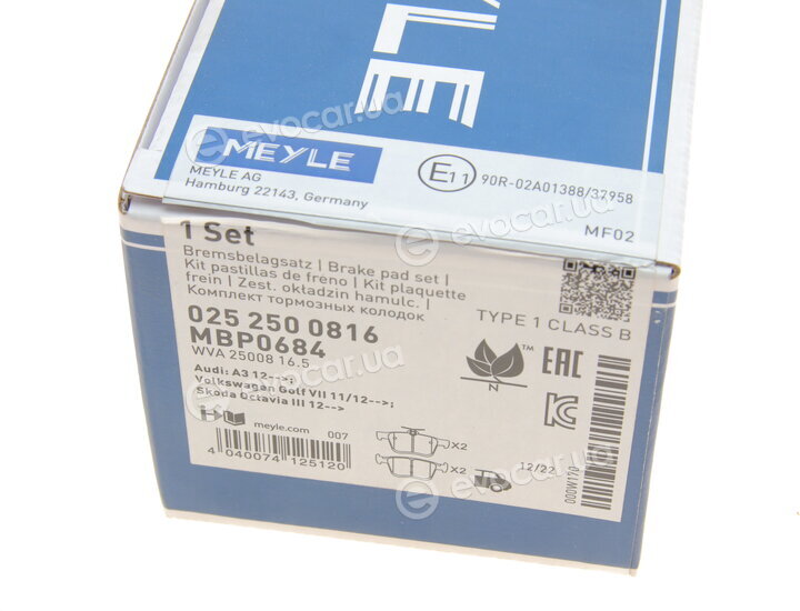Meyle 025 250 0816