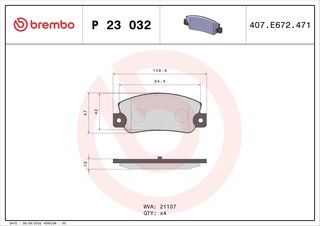 Brembo P 23 032