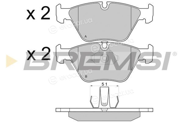 Bremsi BP2685