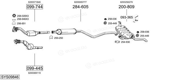 Bosal SYS09846