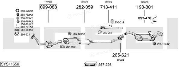 Bosal SYS11650