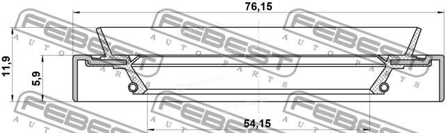 Febest 95HDS-56760612X