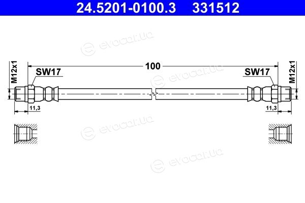 ATE 24.5201-0100.3