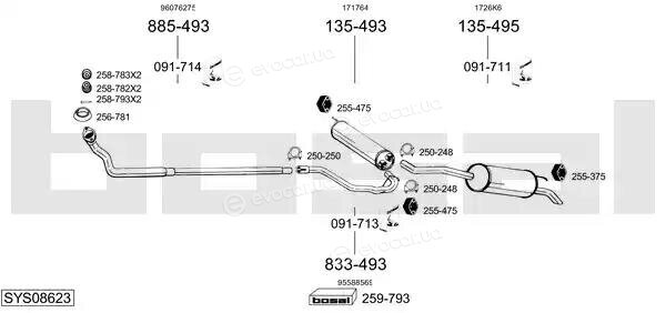 Bosal SYS08623