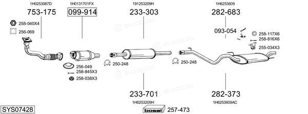 Bosal SYS07428