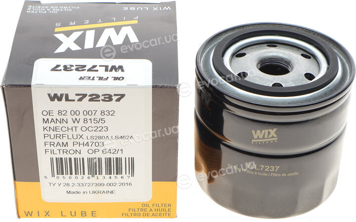 WIX WL7237
