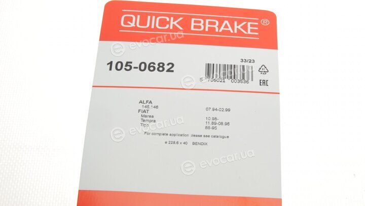 Kawe / Quick Brake 105-0682