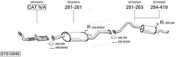 Bosal SYS10949