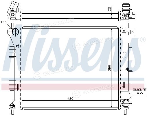 Nissens 67607