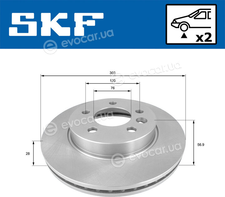 SKF VKBD 80253 V2