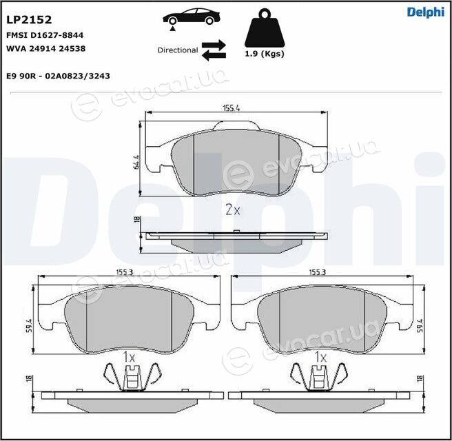 Delphi LP2152