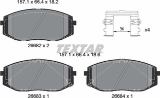 Textar 2668201