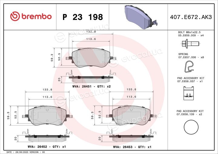 Brembo P 23 198