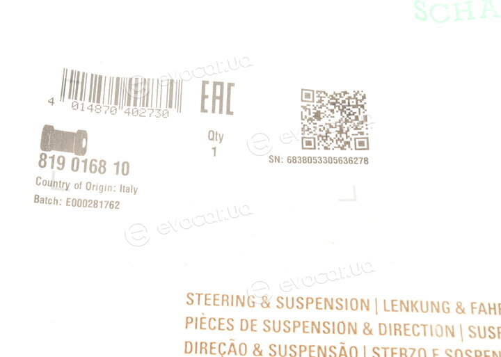 FAG 819 0168 10