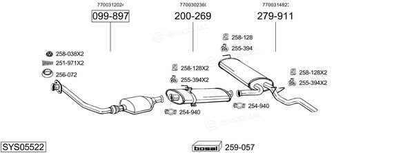 Bosal SYS05522