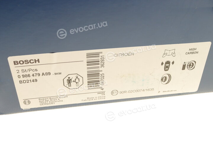 Bosch 0 986 479 A89