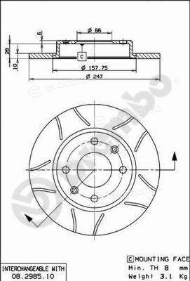 Brembo 08.2985.75