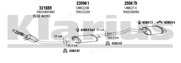 Klarius 931055E