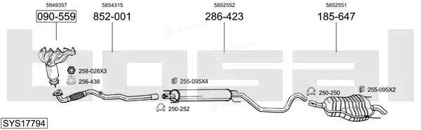 Bosal SYS17794