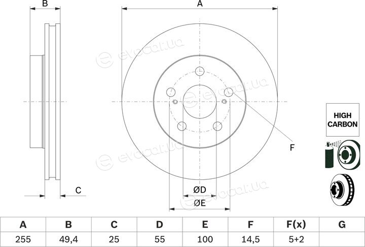 Bosch 0 986 479 F72