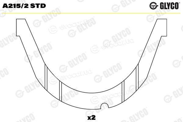 Glyco A215/2 STD