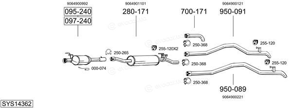 Bosal SYS14362