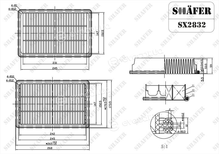 Shafer SX2832
